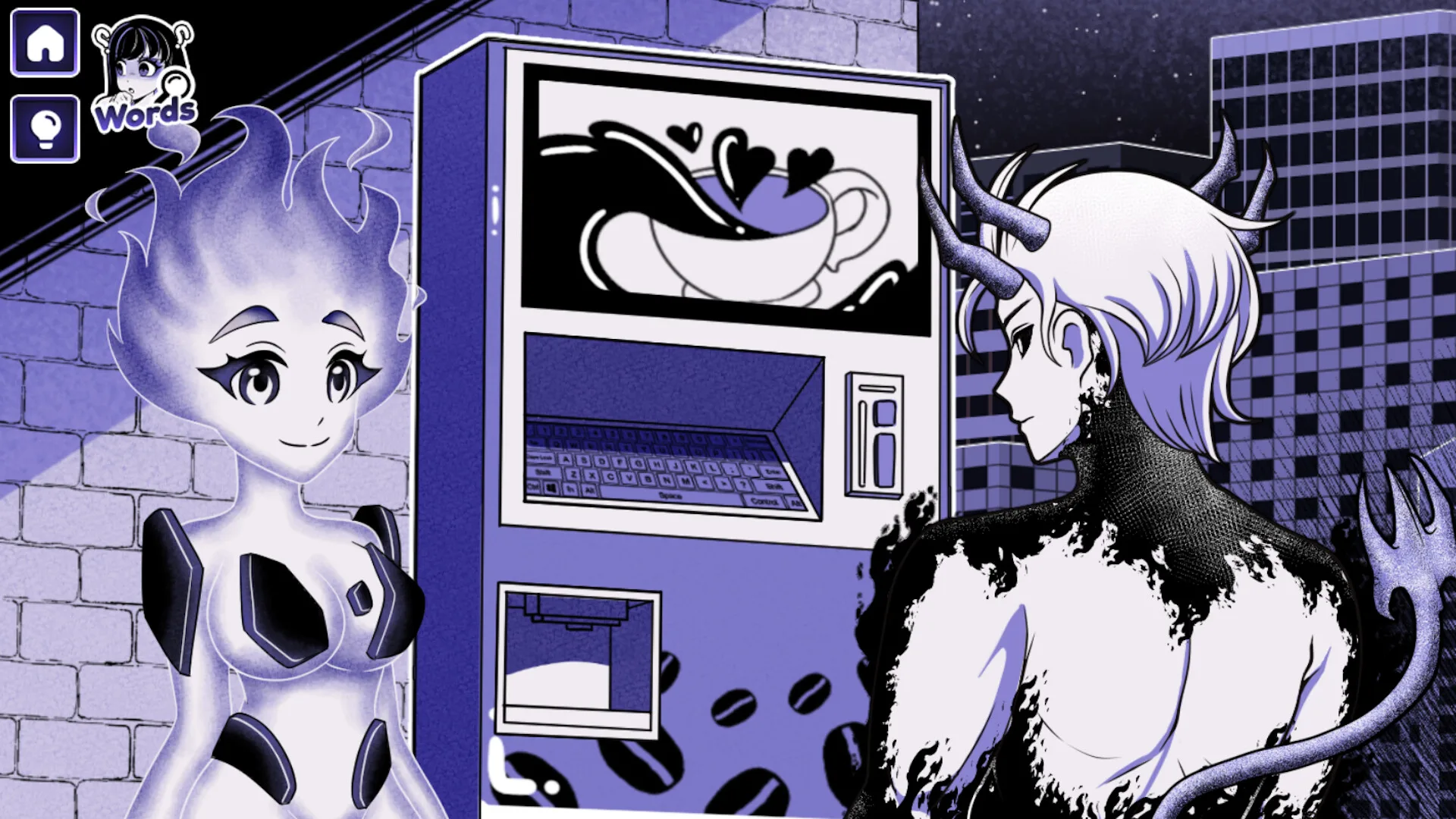 Steam header art for Anomalous Coffee Machine 2